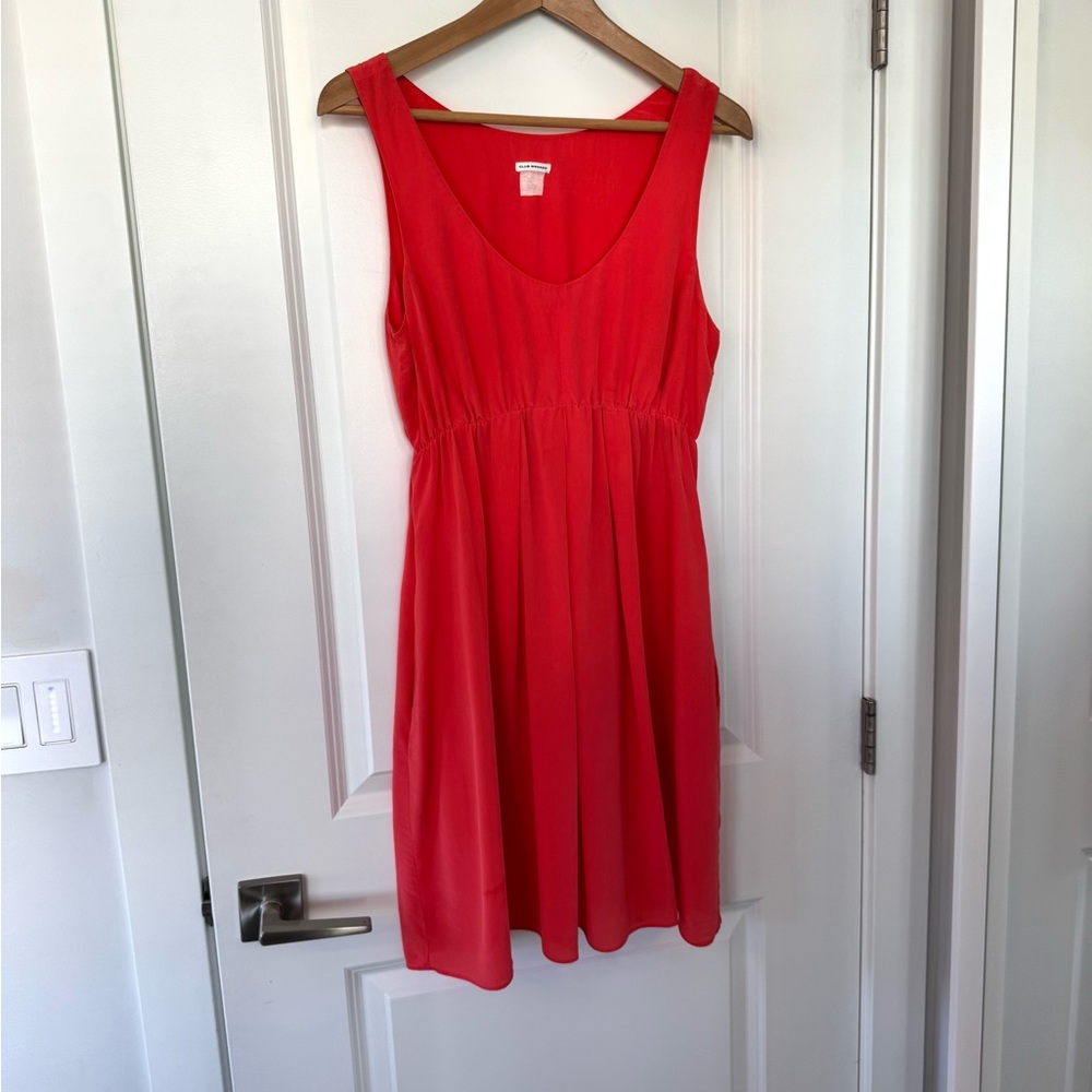 Club Monaco Red Sleeveless Sundress